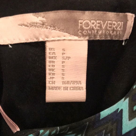 Forever 21 patterned mini dress - Picture 5 of 5